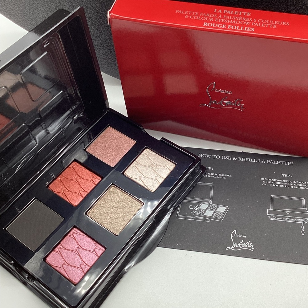 Christian Louboutin Abracadabra La Palette Eyeshadow Refill Rouge Follies BNIB